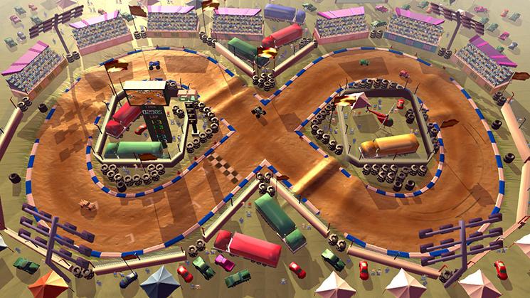 Portada de Rock 'N Racing Off Road DX