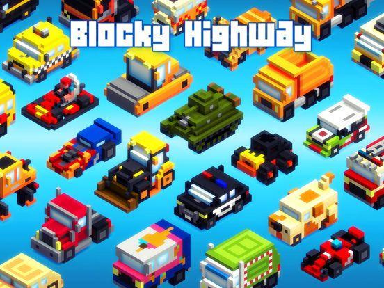 Portada de Blocky Highway