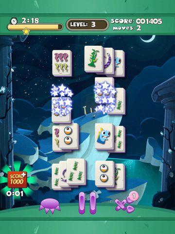 Portada de Weird Tiny Monster Mahjong Free - Addicting Chinese tile-matching board game