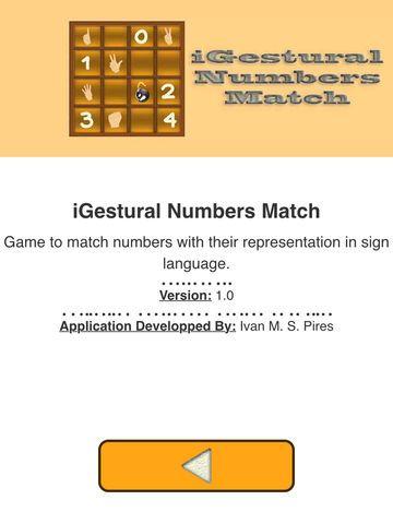 Portada de iGestural Numbers Match