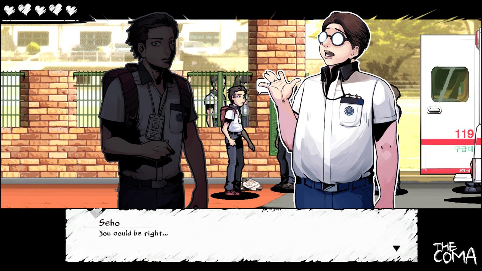 Portada de The Coma: Cutting Class