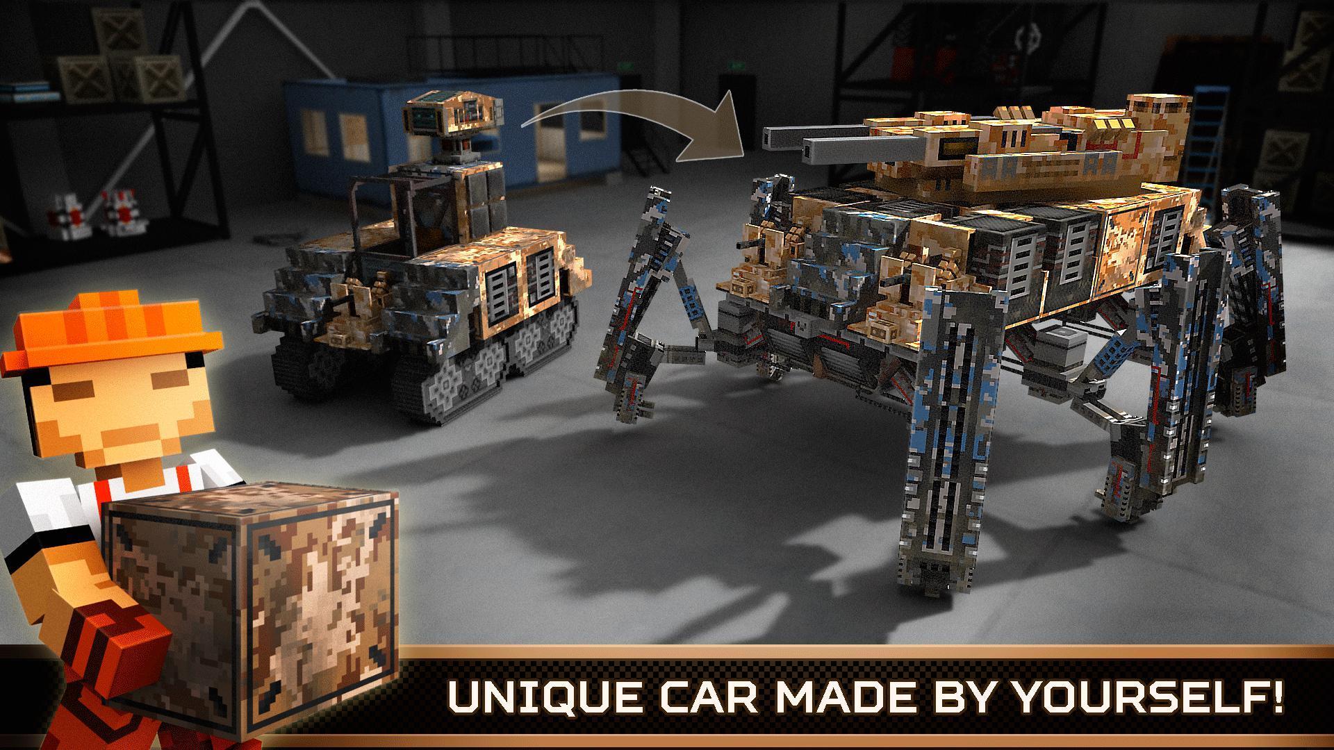 Portada de Blocky Cars Online