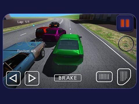 Portada de Road Racing Extreme Rivals 3D