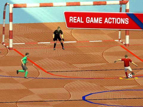 Portada de Futsal 2015 - Indoor football arena game with real soccer tournaments and leagues by BULKY SPORTS [Premium]