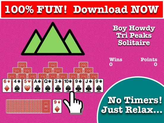 Portada de Tri Peaks Solitaire - Classic Relaxing Card Game