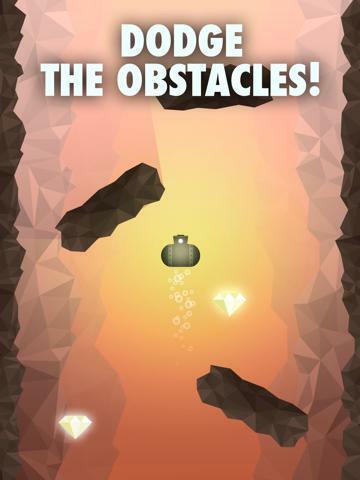 Portada de Submarine Arrow . Hard Rocket Go Up Dash Game Free