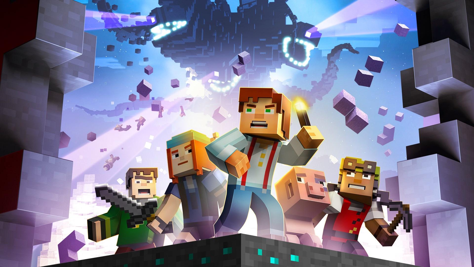 Portada de Minecraft: Story Mode