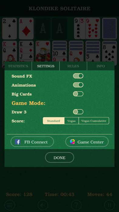 Portada de Solitaire. Classic Klondike patience card game.