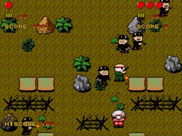 Portada de Papi Commando - Megadrive Version !