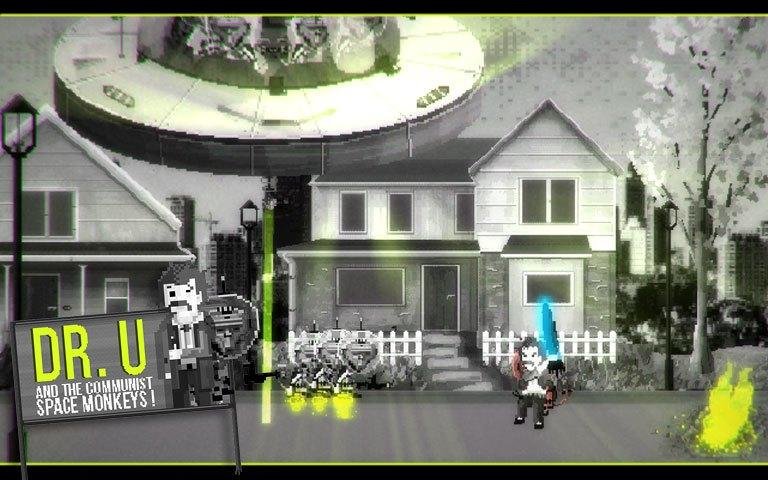 Portada de Dr. U and the Communist Space Monkeys