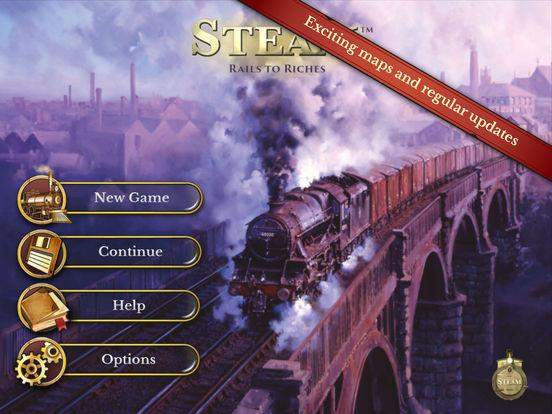 Portada de Steam: Rails to Riches