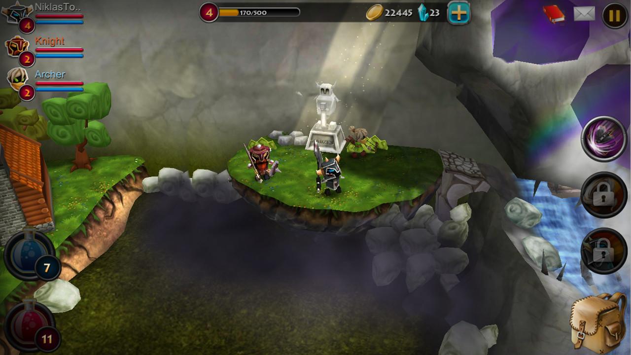 Portada de Elements: Epic Heroes