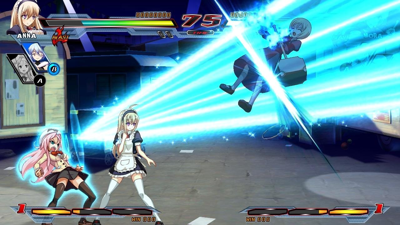 Portada de Nitroplus Blasterz: Heroines Infinite Duel
