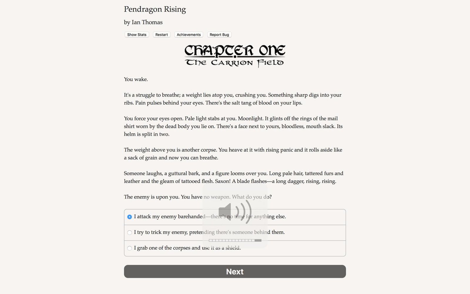 Portada de Pendragon Rising