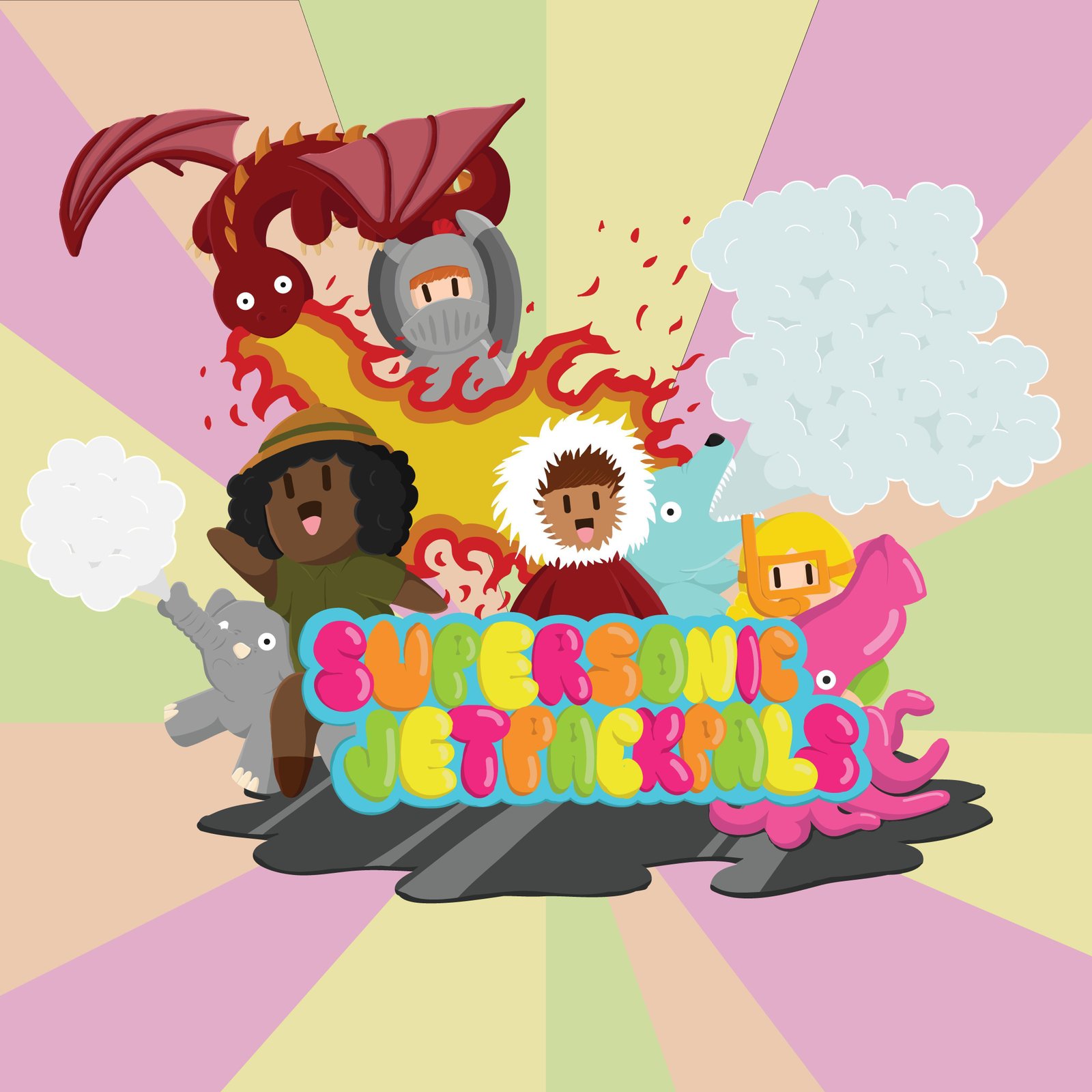 Portada de SuperSonic JetPackPals