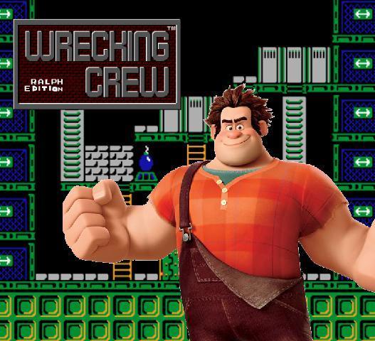 Portada de Wrecking crew- Ralph edition