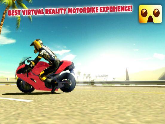 Portada de VR Motorbike Simulator: VR Game for Google Cardboard