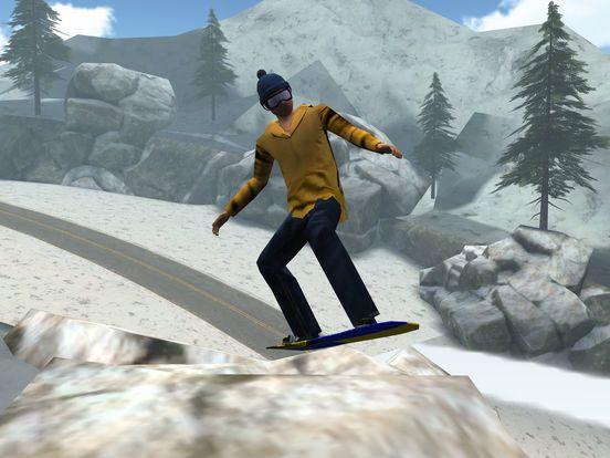 Portada de 3D Snowboard Racing - eXtreme Snowboarding Crazy Race Games