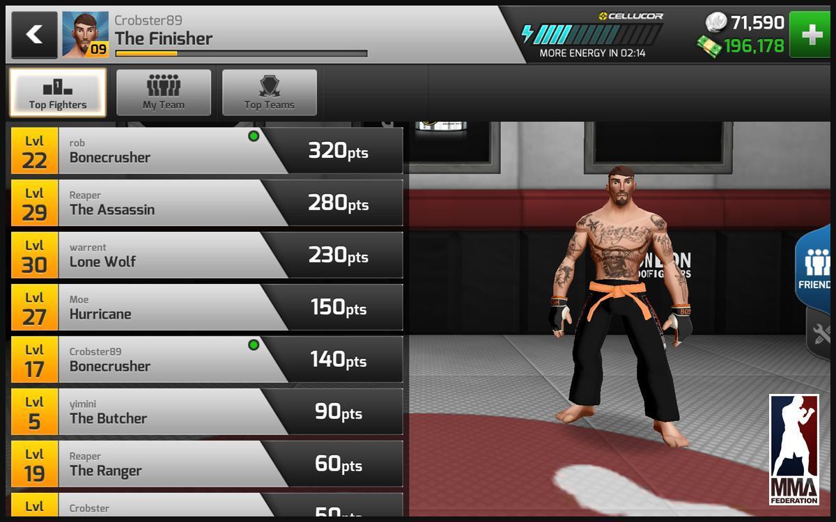 Portada de MMA Federation