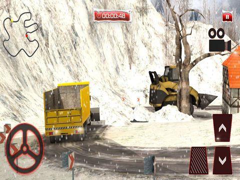 Portada de Snow Plow Rescue Truck Driving 3D Simulator