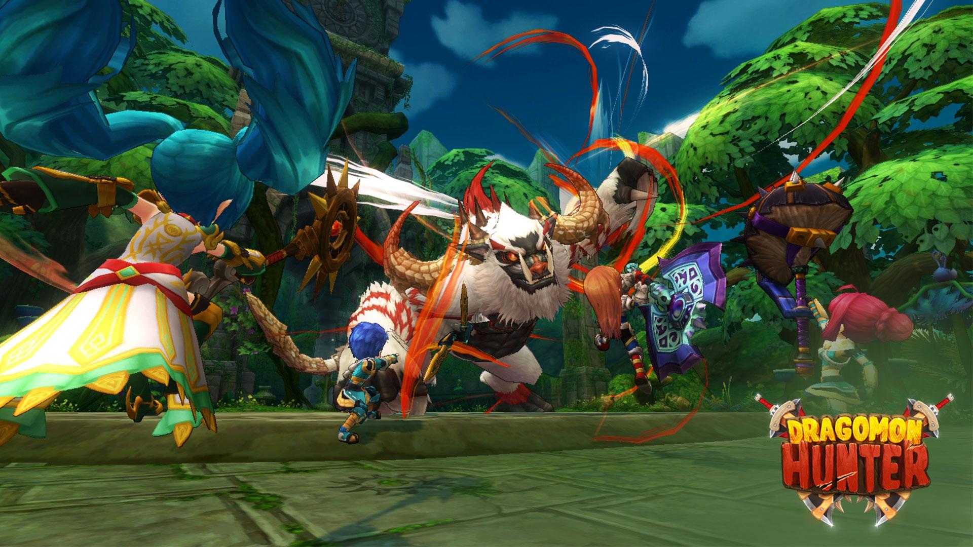 Portada de Dragomon Hunter