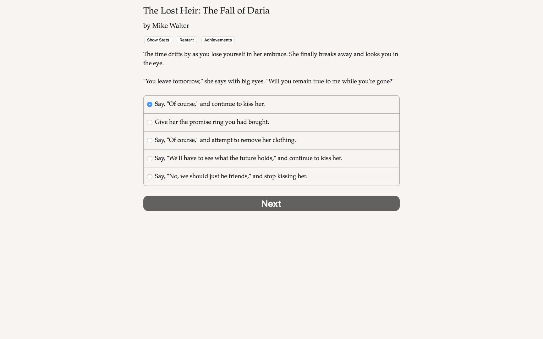 Portada de The Lost Heir: The Fall of Daria