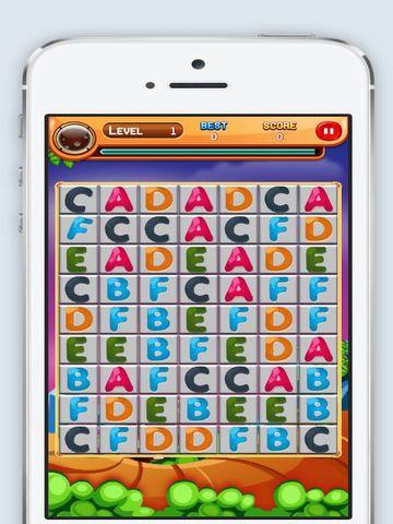 Portada de Alphabet Match Addetive Fun Match Three Puzzle Game For Kids