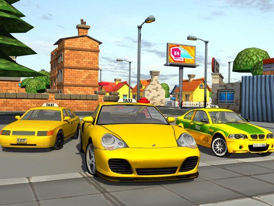 Portada de 3d Taxi car driver Parking simulator free games