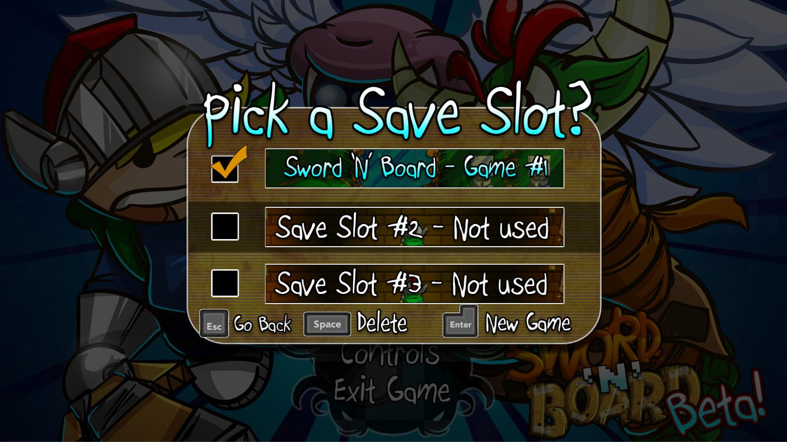 Portada de Sword 'N' Board
