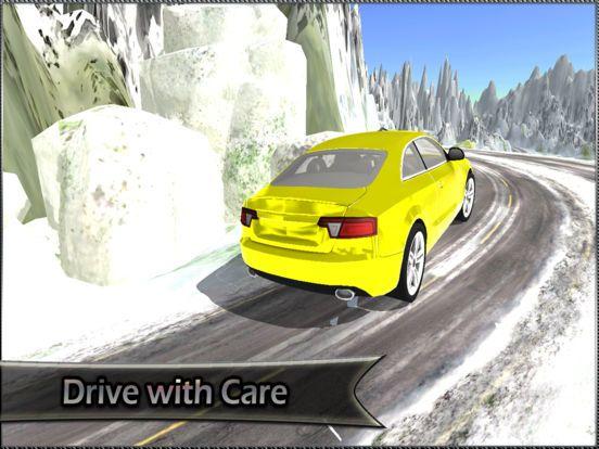 Portada de Taxi Driving Simulator 3D: Snow Hill Mountain & Free Mobile Game 2016