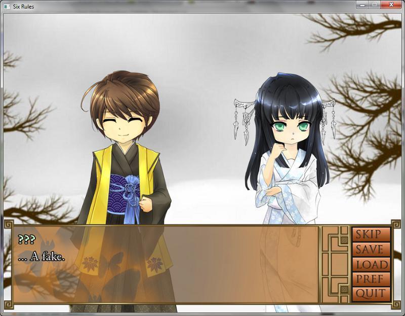 Portada de Six Rules: The Visual Novel
