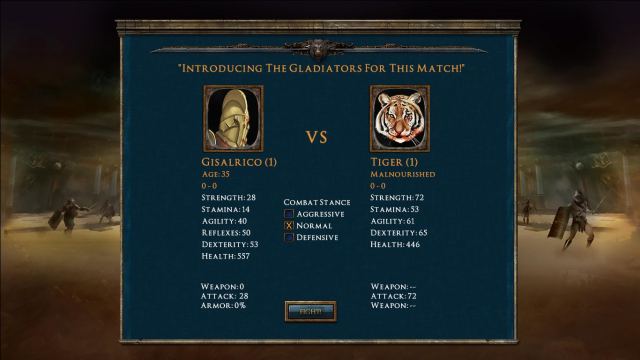 Portada de Age of Gladiators