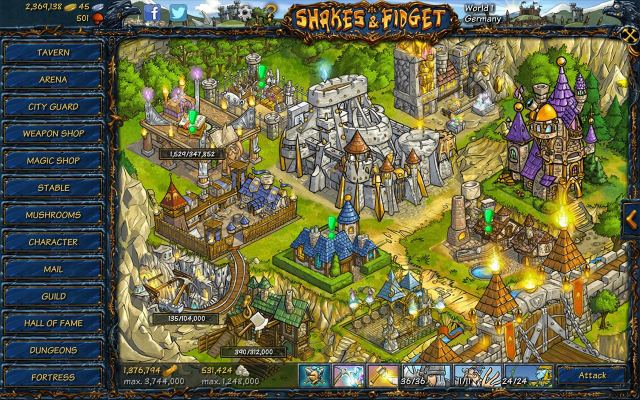 Portada de Shakes and Fidget