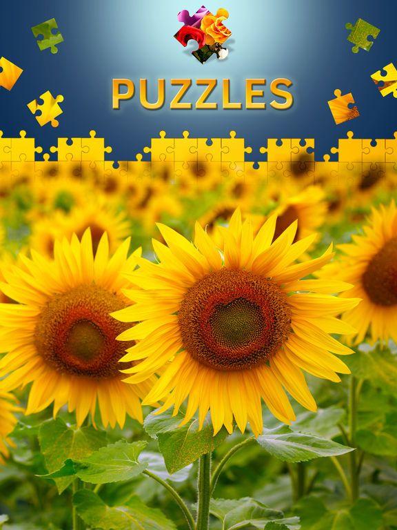 Portada de Flowers Jigsaw Puzzles 2017