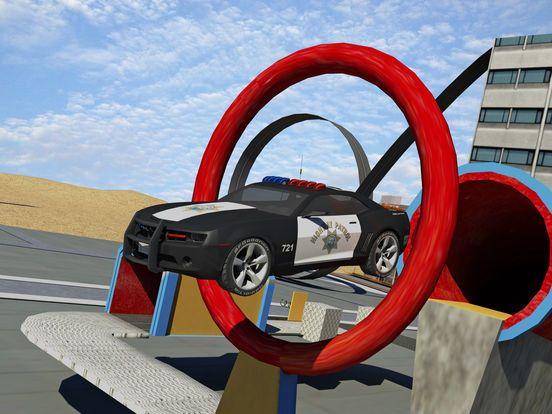 Portada de Police Driver Car Extreme racing Stunt Simulator