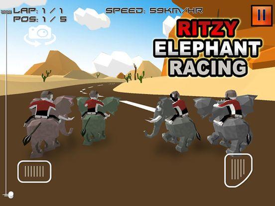 Portada de Ritzy Elephant Racing