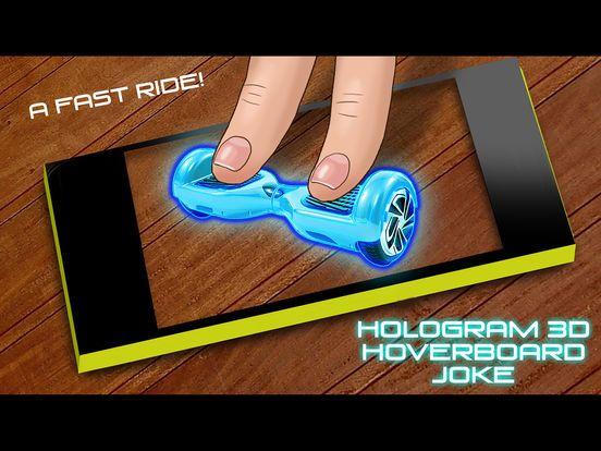 Portada de Hologram 3D Hoverboard Joke