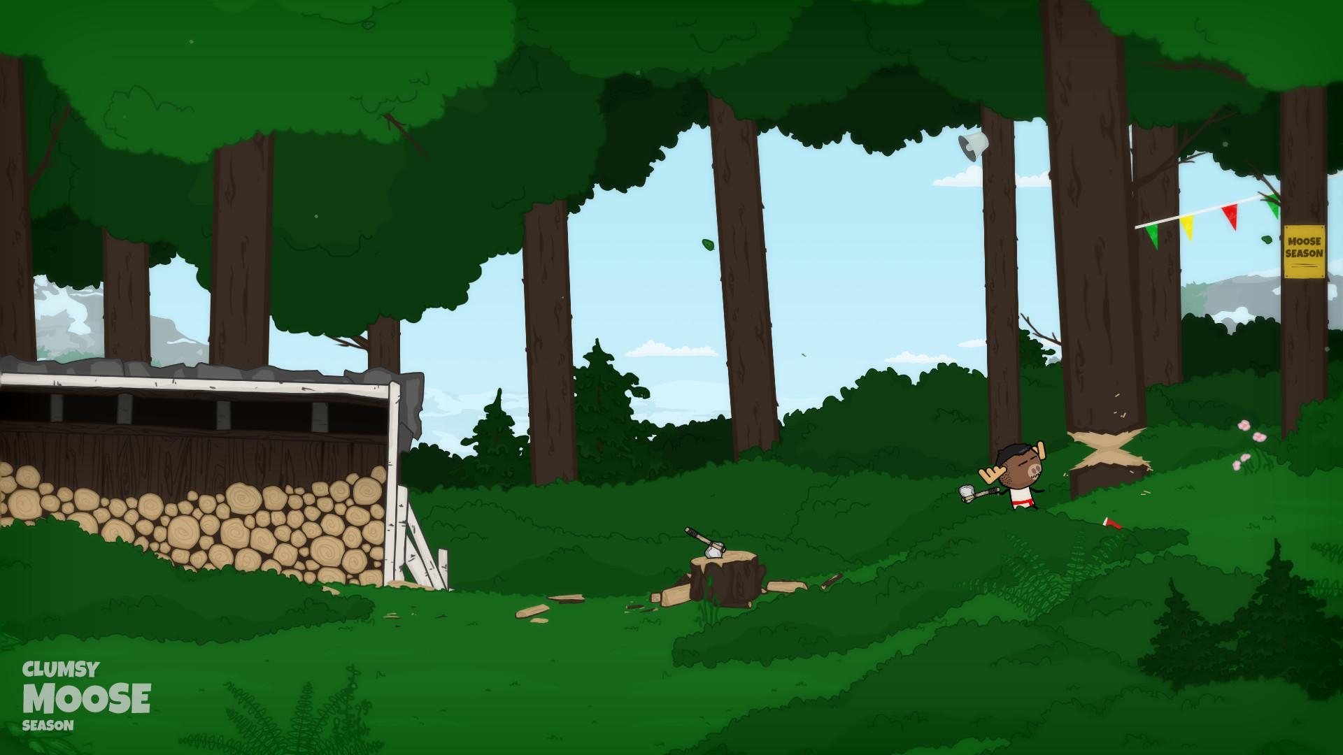 Portada de Clumsy Moose Season