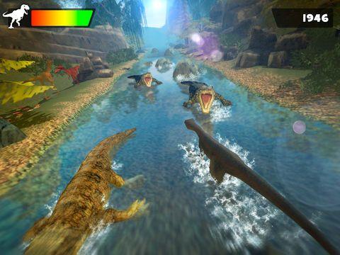 Portada de Dino Life . Jurassic Dinosaur Hopper Simulator Games For Free