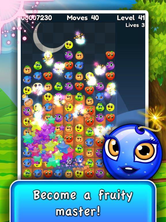 Portada de Frenzy Fruits Toy Match - Super blast 3 heroes