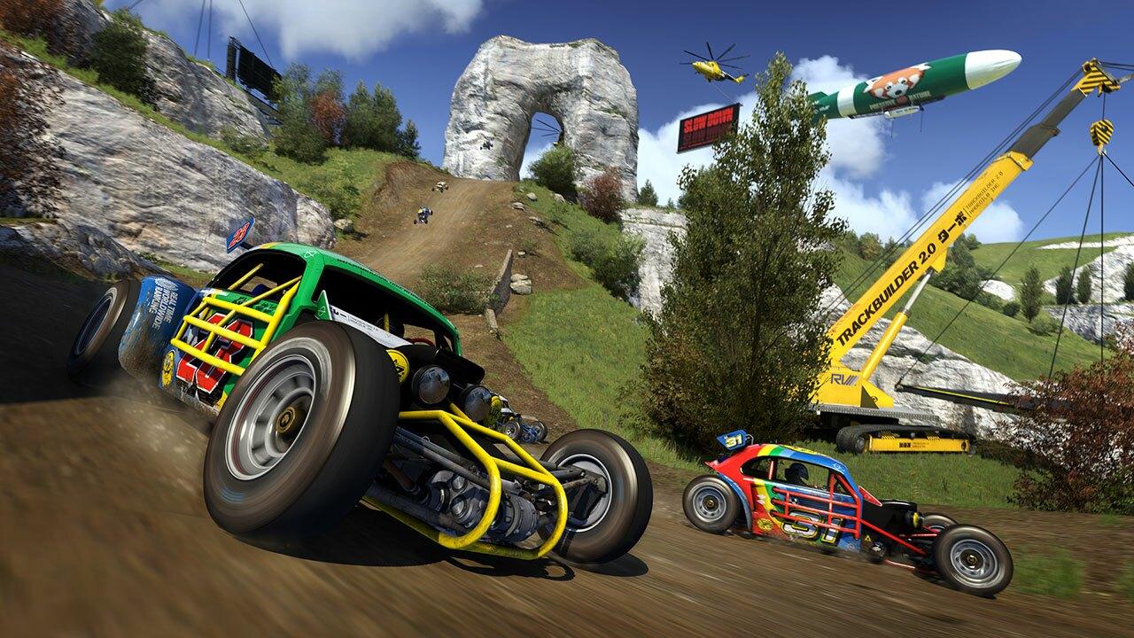 Portada de TRACKMANIA TURBO TRIAL