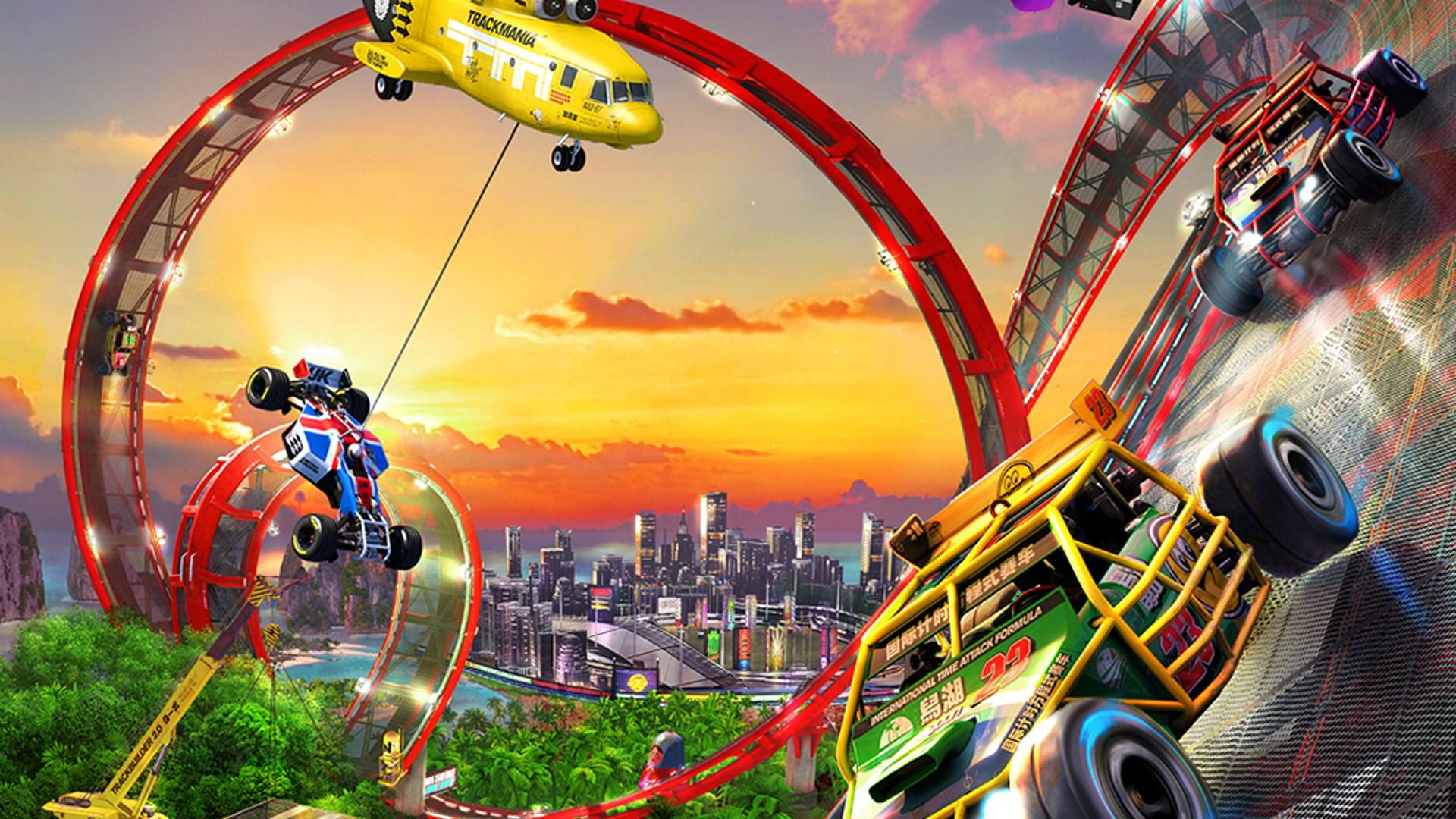 Portada de Trackmania Turbo