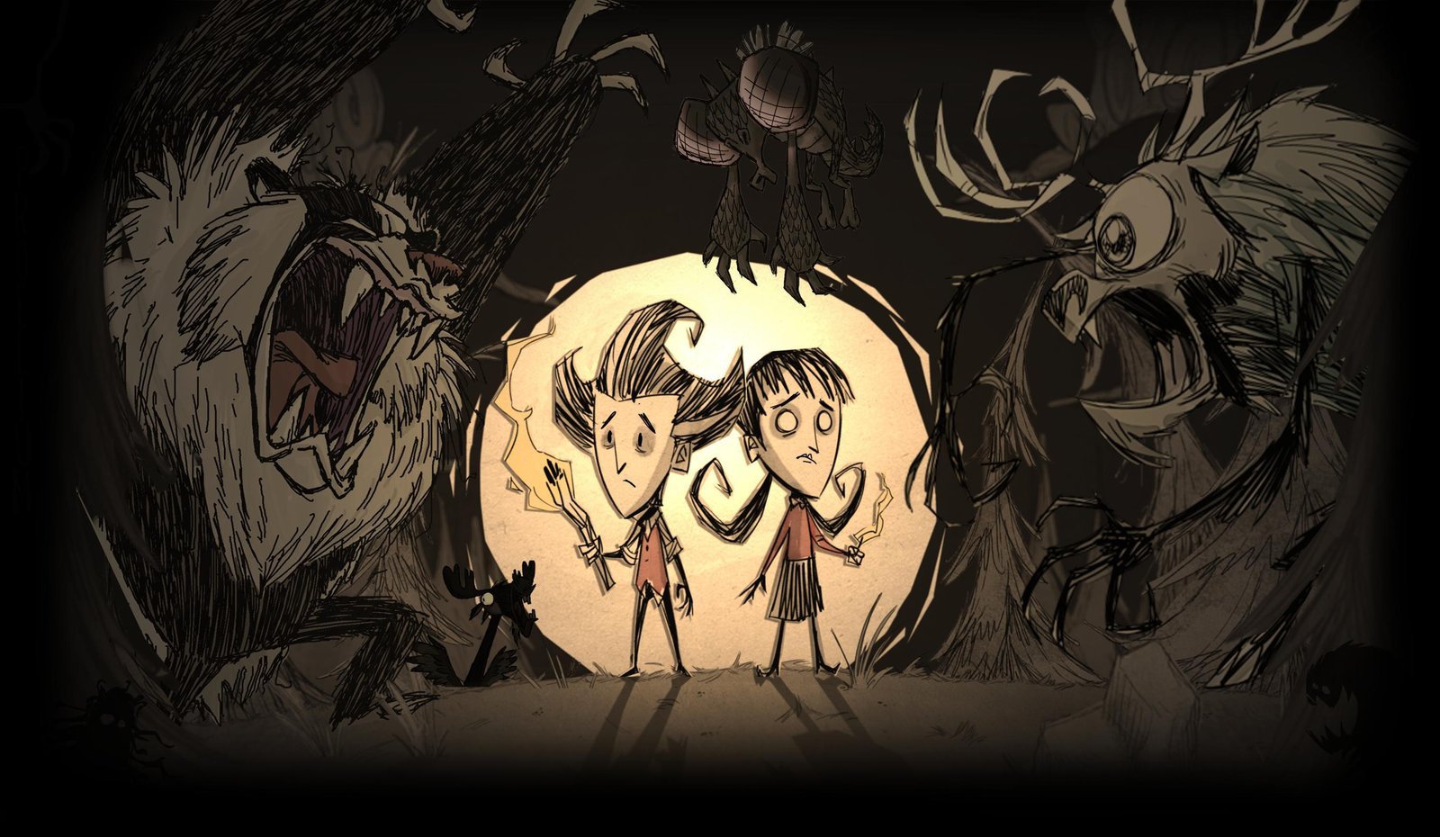 Portada de Don't Starve Together