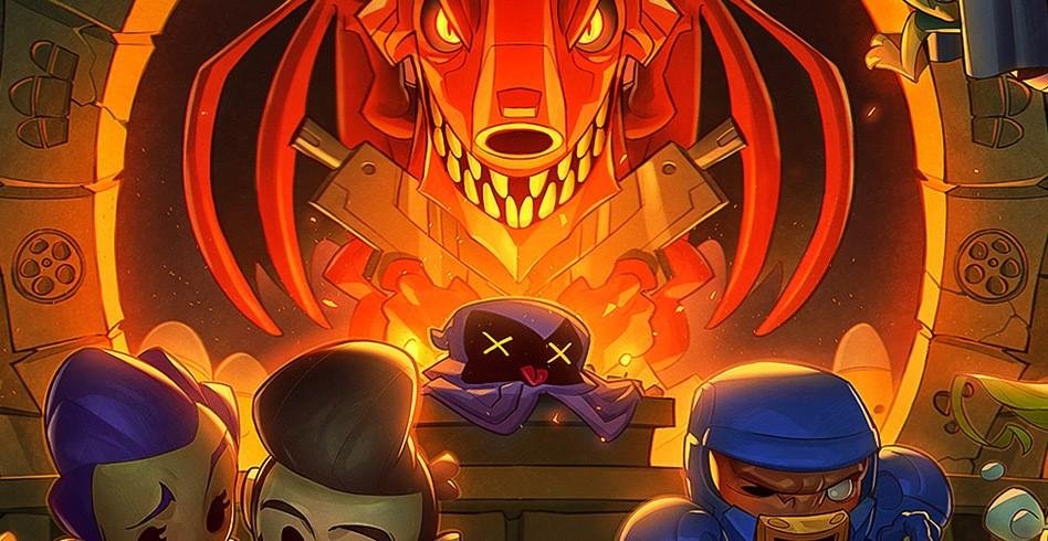 Portada de Enter the Gungeon
