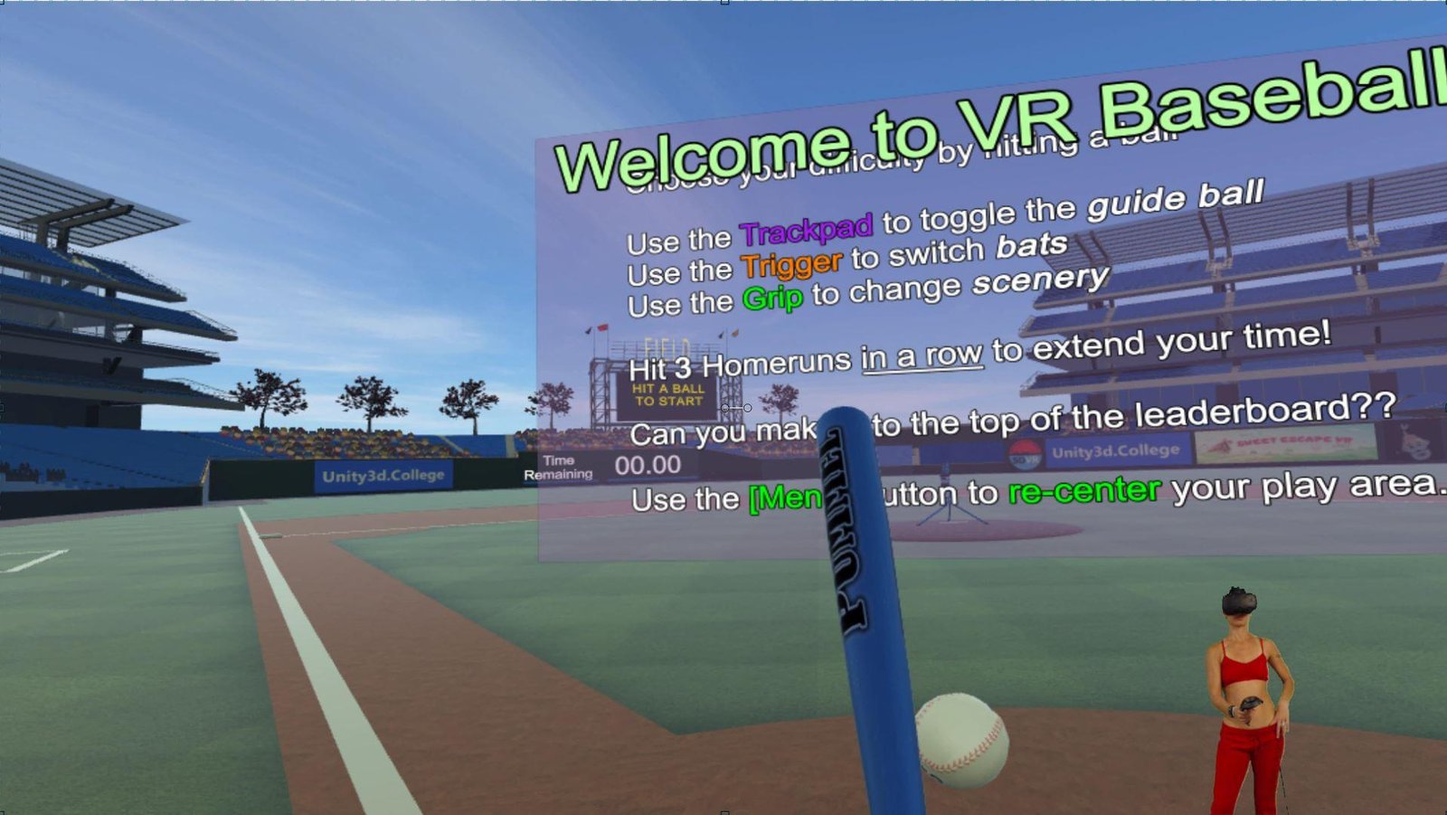 Portada de VR Baseball