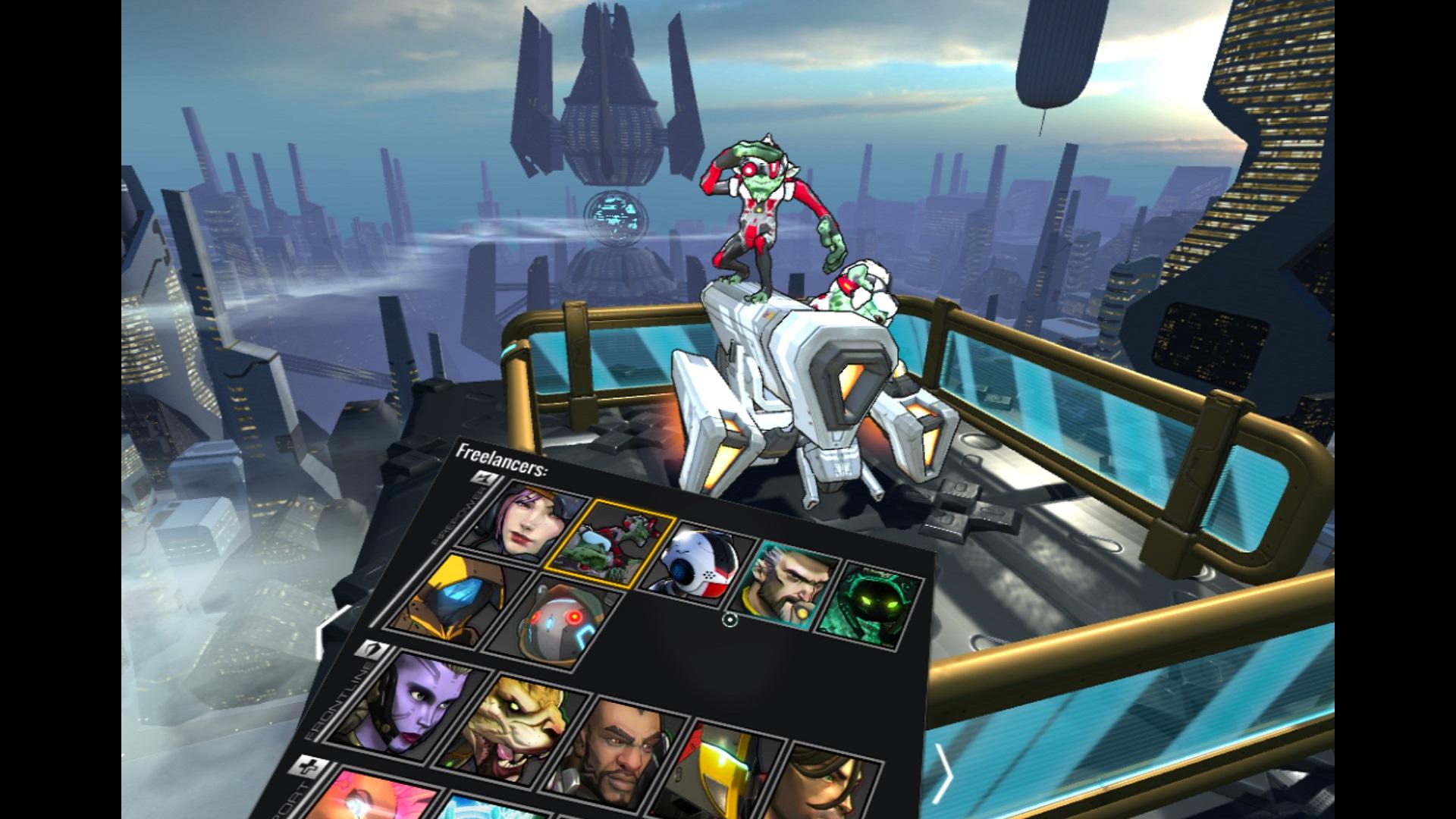 Portada de Atlas Reactor VR Character Viewer