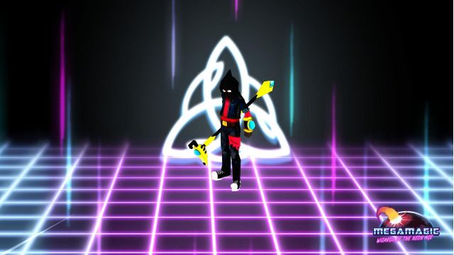 Portada de Megamagic: Wizards of the Neon Age