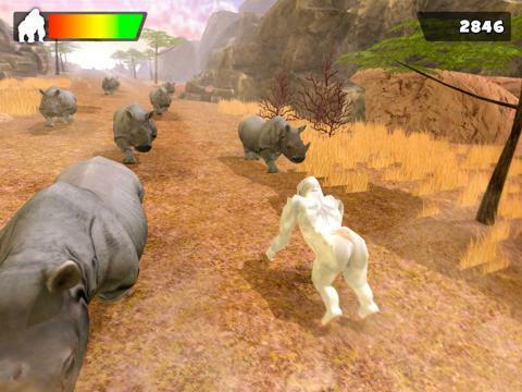 Portada de Gorilla Monkey Running Adventure Game For Free