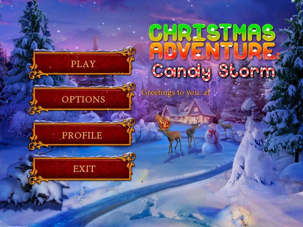 Portada de Christmas Adventure: Candy Storm
