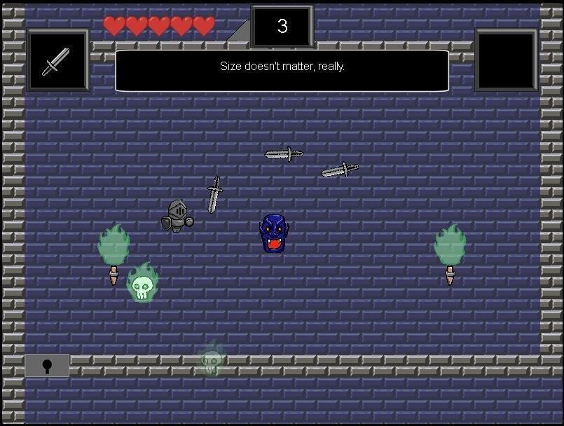 Portada de Dungeon Man and the Shifting Sword